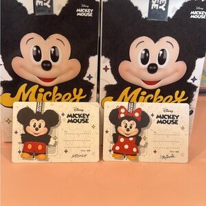 Disney Mickey and Minnie Mouse Card Set